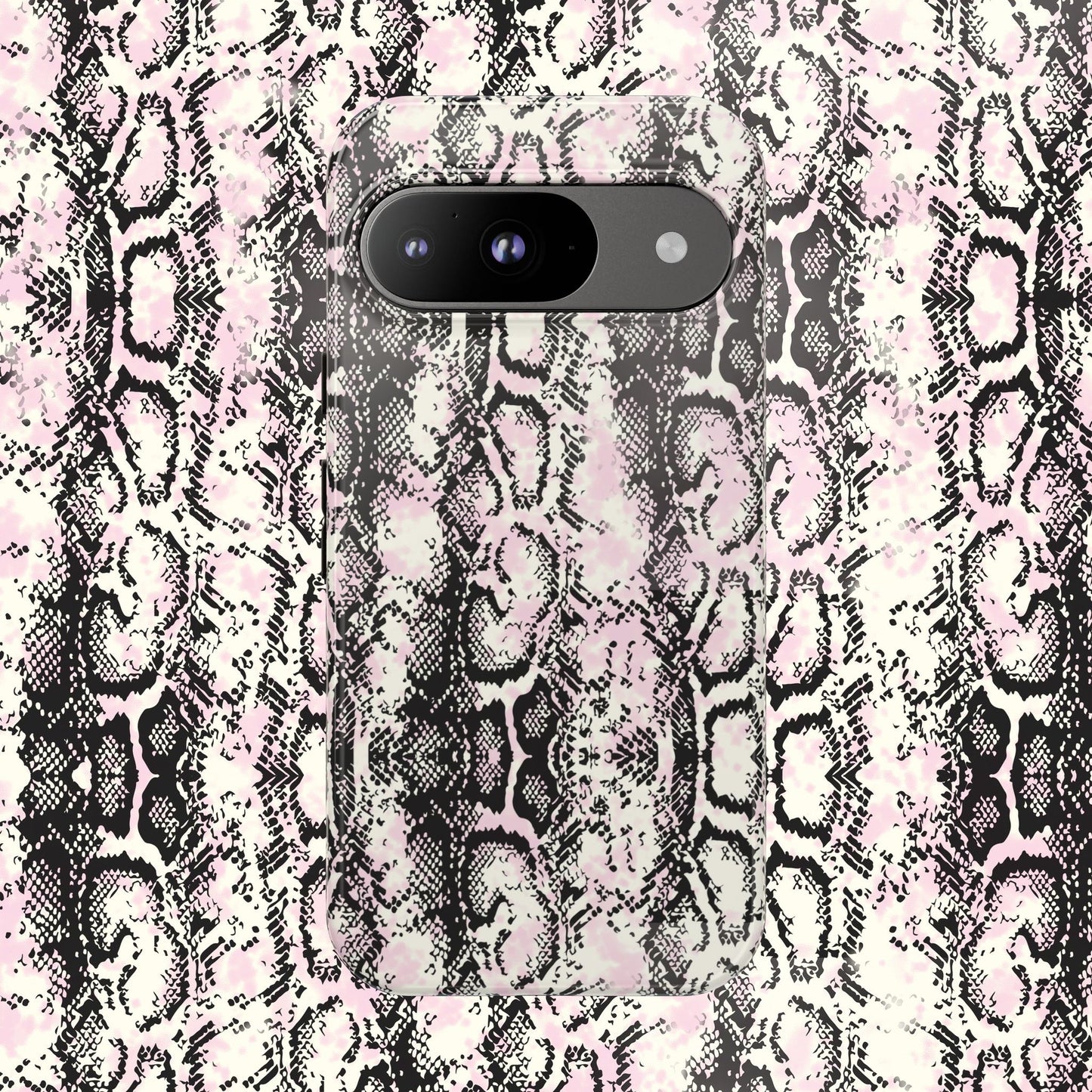 Stylish Snake Print Phone Case - Tough Protection for Trendsetters