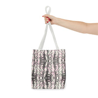 Elegant Python Print Tote Bag - Stylish and Trendy Carryall for Everyday Use