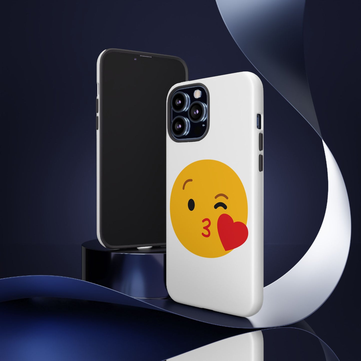 Cute Emoji Phone Case - Kissy Face Design for Stylish Protection