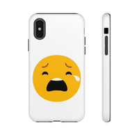 Emotional Tough Case – Sad Emoji Phone Case for Supportive Gifts