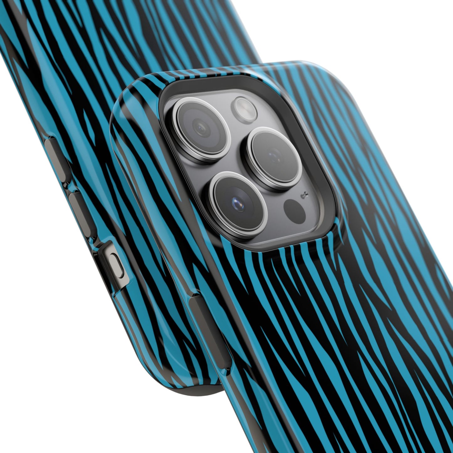 Zebra Print Magnetic Tough Case for iPhone - Durable & Stylish Phone Protection