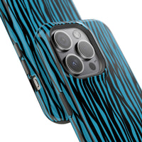 Zebra Print Magnetic Tough Case for iPhone - Durable & Stylish Phone Protection