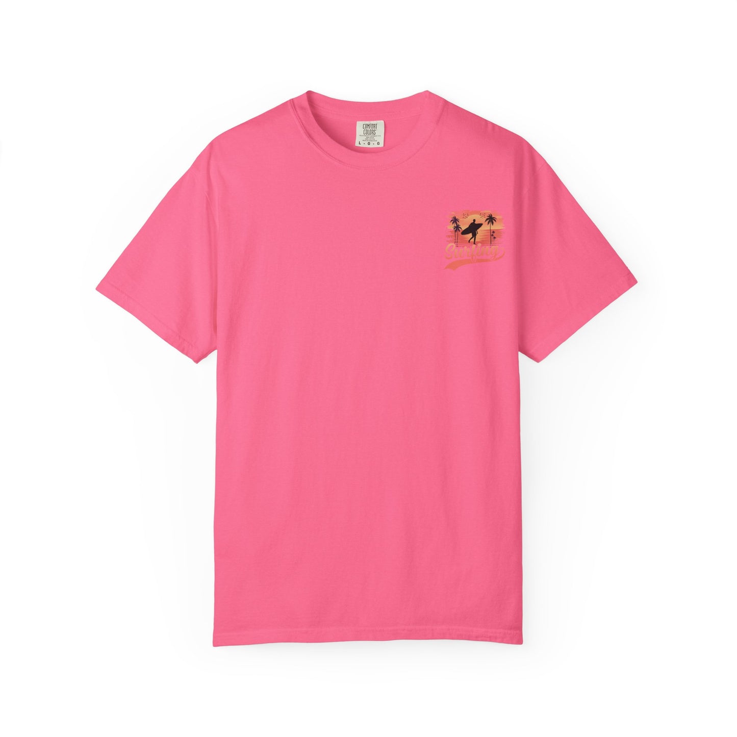 Surfing Paradise Unisex T-Shirt, Casual Beach Wear, Summer Vibes, Gift for Surfers, Vacation Outfit