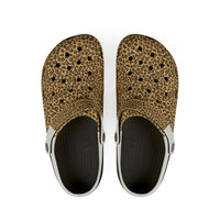Leopard Print EVA Foam Clogs for Comfort & Style