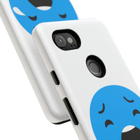 Funny Sad Face Phone Case - Tough and Stylish
