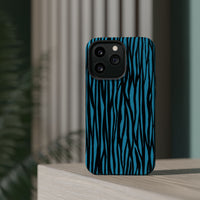 Zebra Print Magnetic Tough Case for iPhone - Durable & Stylish Phone Protection