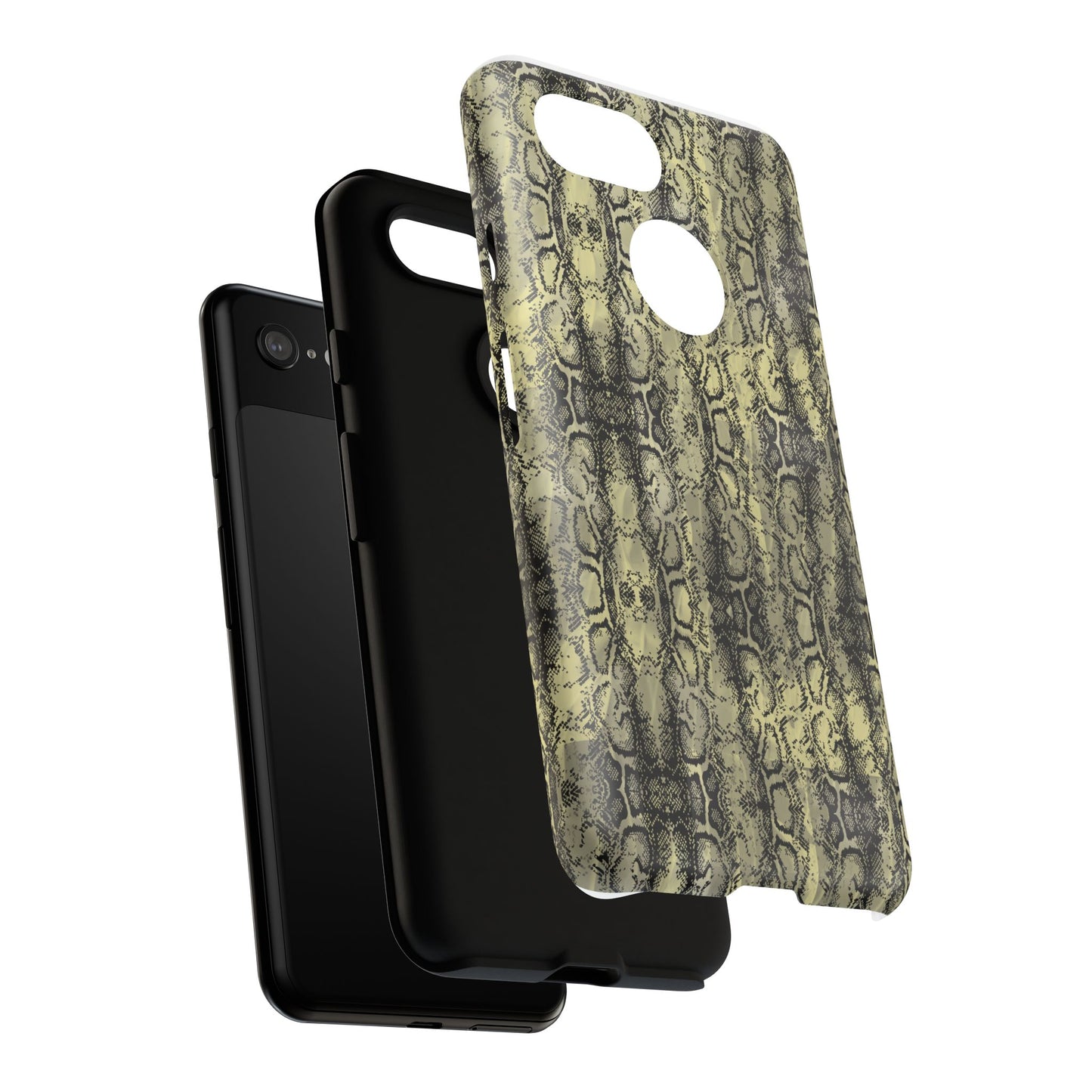 Snake Pattern Phone Case – Tough & Stylish Protection for Your Device  Show off your wild side while keeping your phone protected with this sleek snake pattern case—designed for both fashion and function.