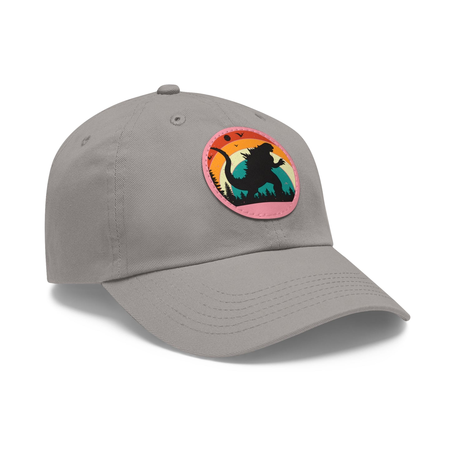 Adventure Dad Hat with Leather Patch – Perfect for Outdoor Enthusiasts