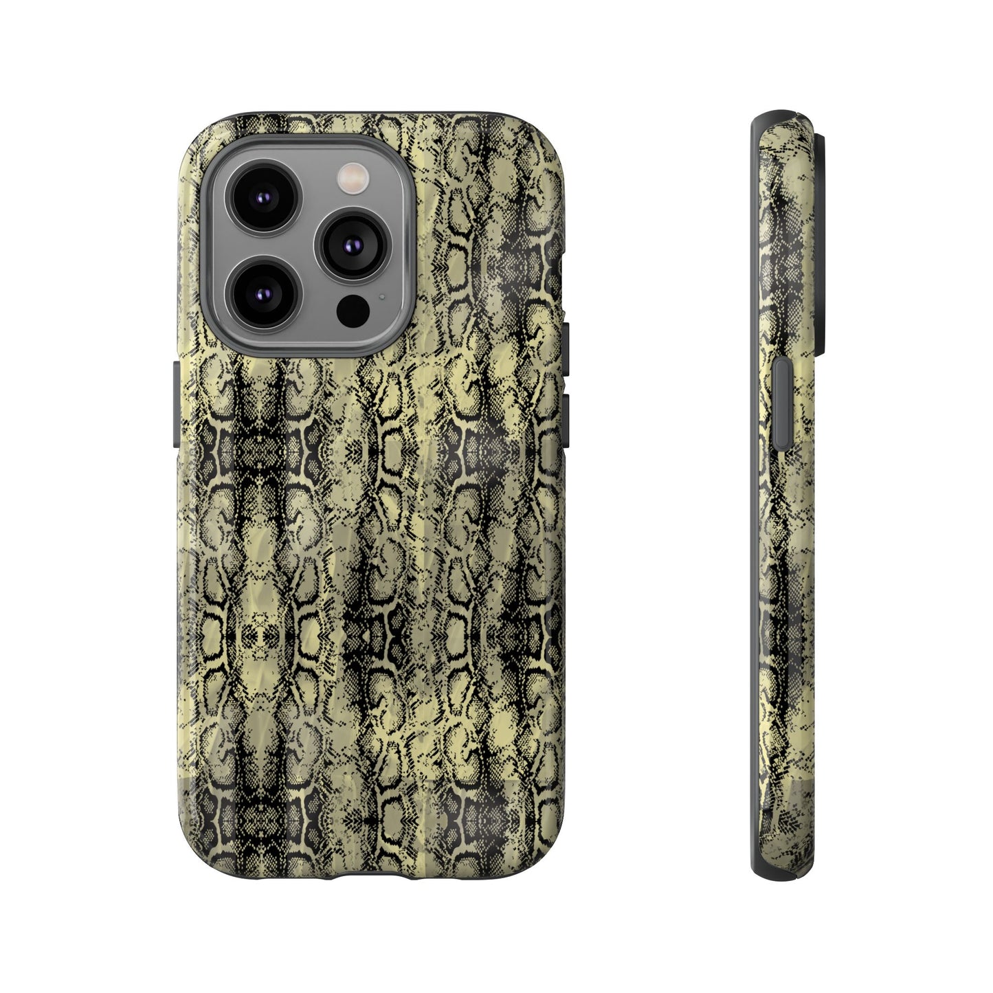 Snake Pattern Phone Case – Tough & Stylish Protection for Your Device  Show off your wild side while keeping your phone protected with this sleek snake pattern case—designed for both fashion and function.