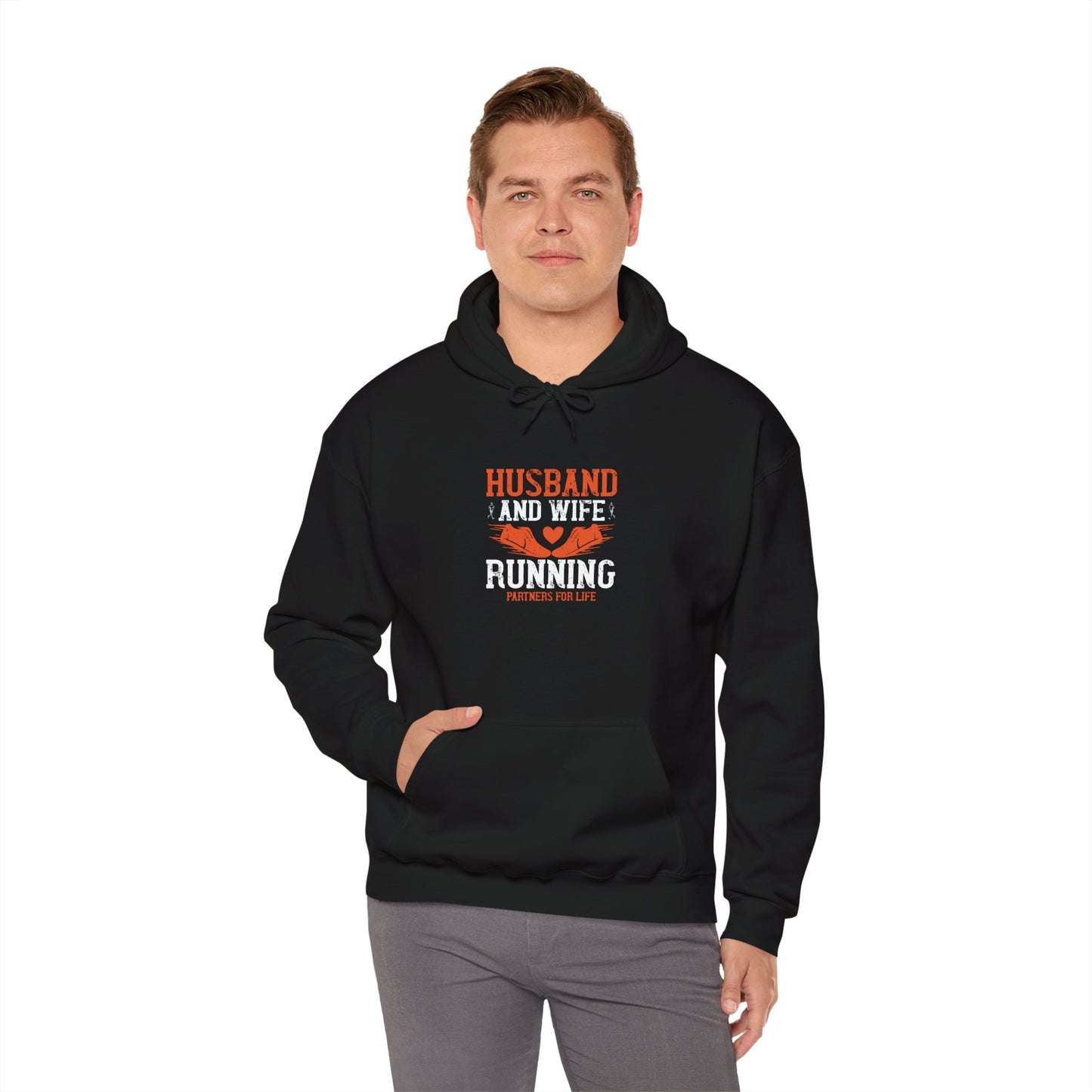Husband Partner for Life Hoodie - Unisex Heavy Blend Sweatshirt