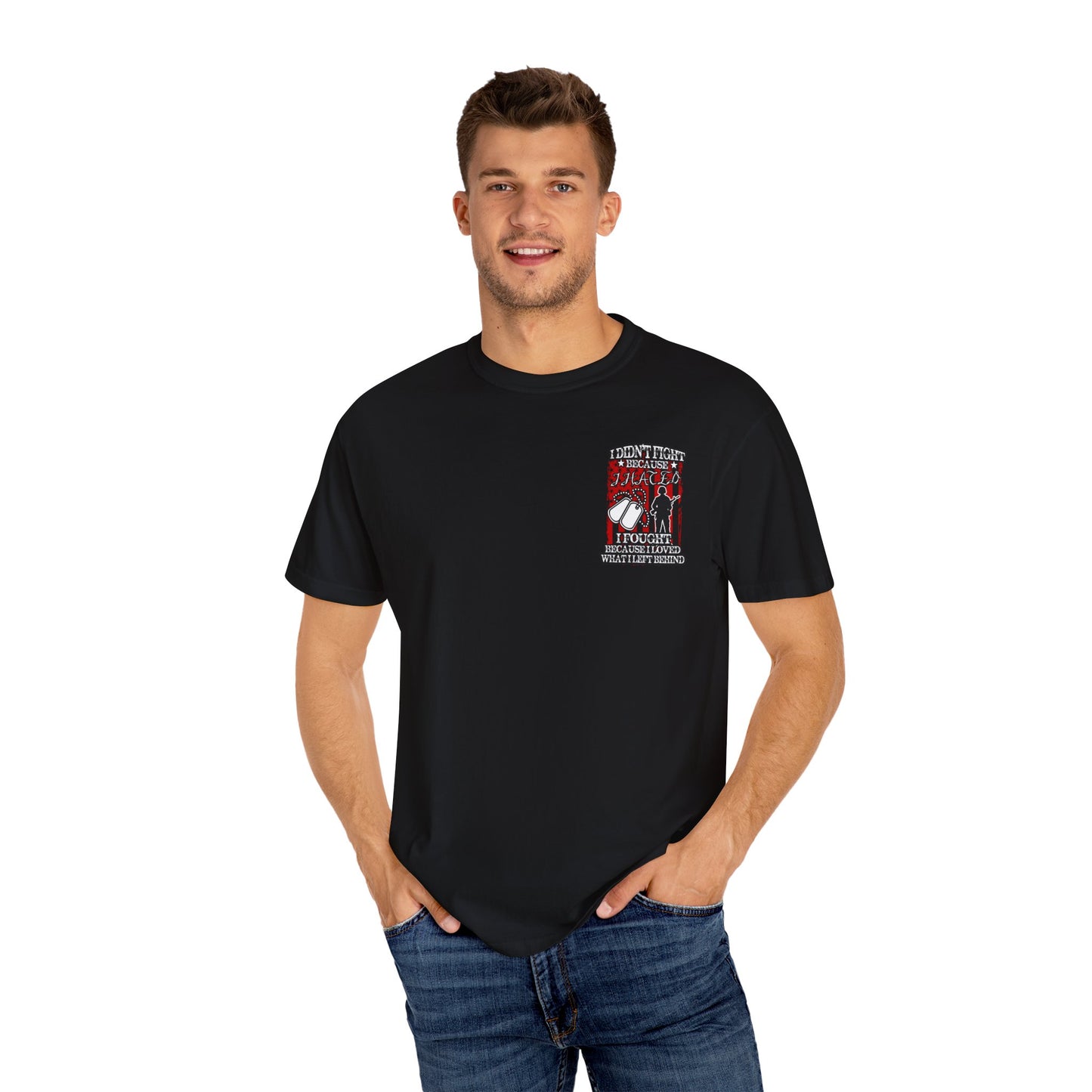 Patriotic T-Shirt for Veterans, Memorial Day Tribute, Unisex Tee, Gift for Military Supporters, Independence Day Wear