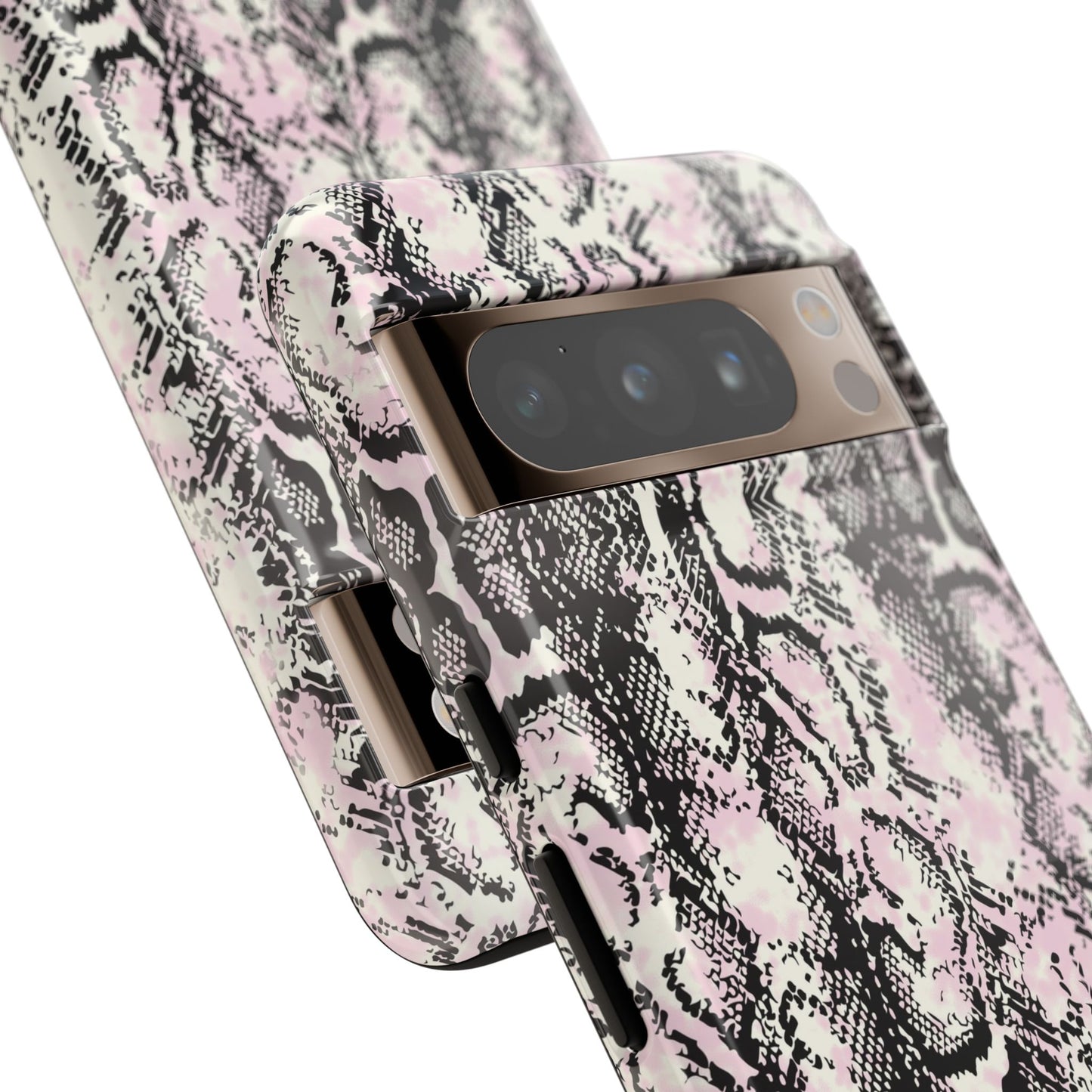 Stylish Snake Print Phone Case - Tough Protection for Trendsetters