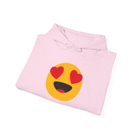 Heart Eyes Emoji Hoodie - Unisex Heavy Blend™ Sweatshirt