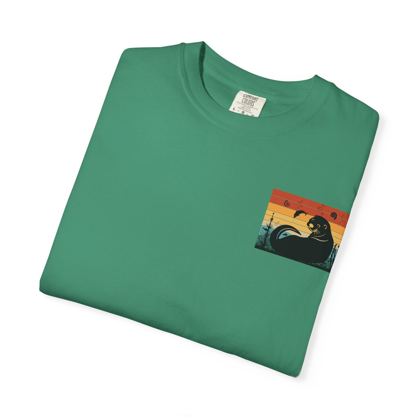 Retro Otter Graphic Unisex T-Shirt – Perfect for Animal Lovers