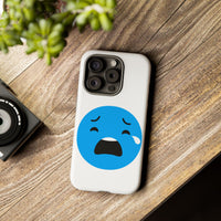 Funny Sad Face Phone Case - Tough and Stylish