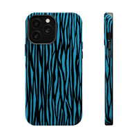 Zebra Print Magnetic Tough Case for iPhone - Durable & Stylish Phone Protection