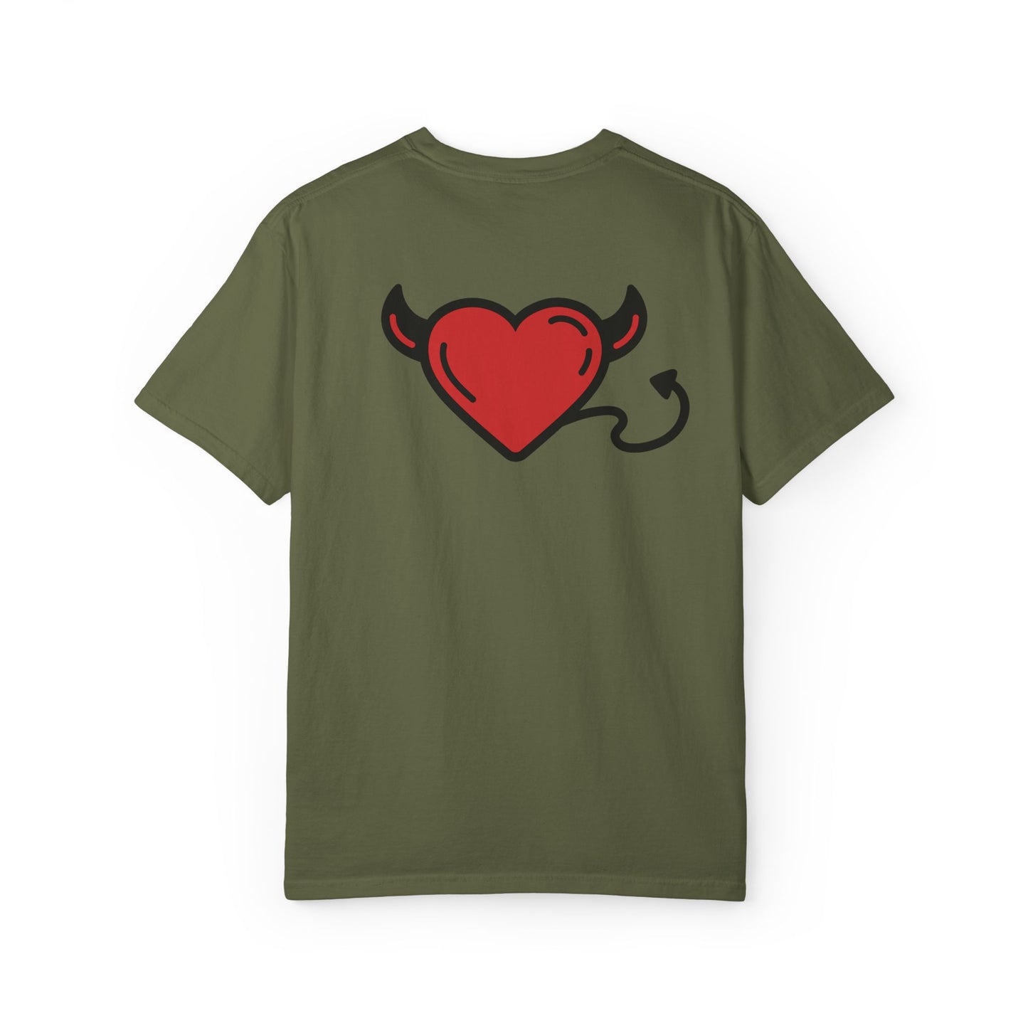 Devilish Love T-Shirt | Unisex Garment-Dyed Tee for Casual Style