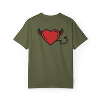 Devilish Love T-Shirt | Unisex Garment-Dyed Tee for Casual Style