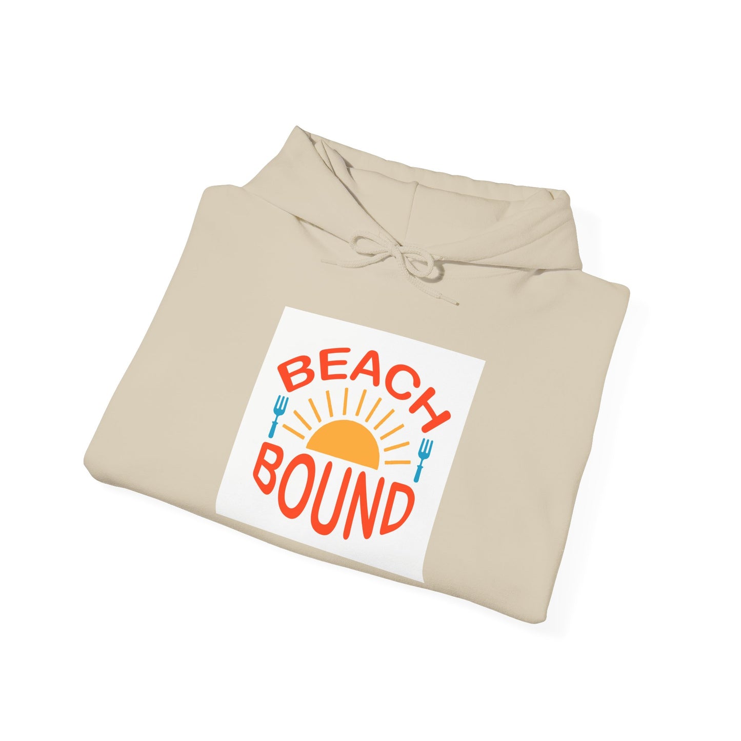 Beach Bound Hoodie – Perfect for Summer, Beach Days, Vacation, Travel, Gifts