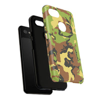 Camo Tough Phone Case - Durable Military Style Cover for Adventure Lovers