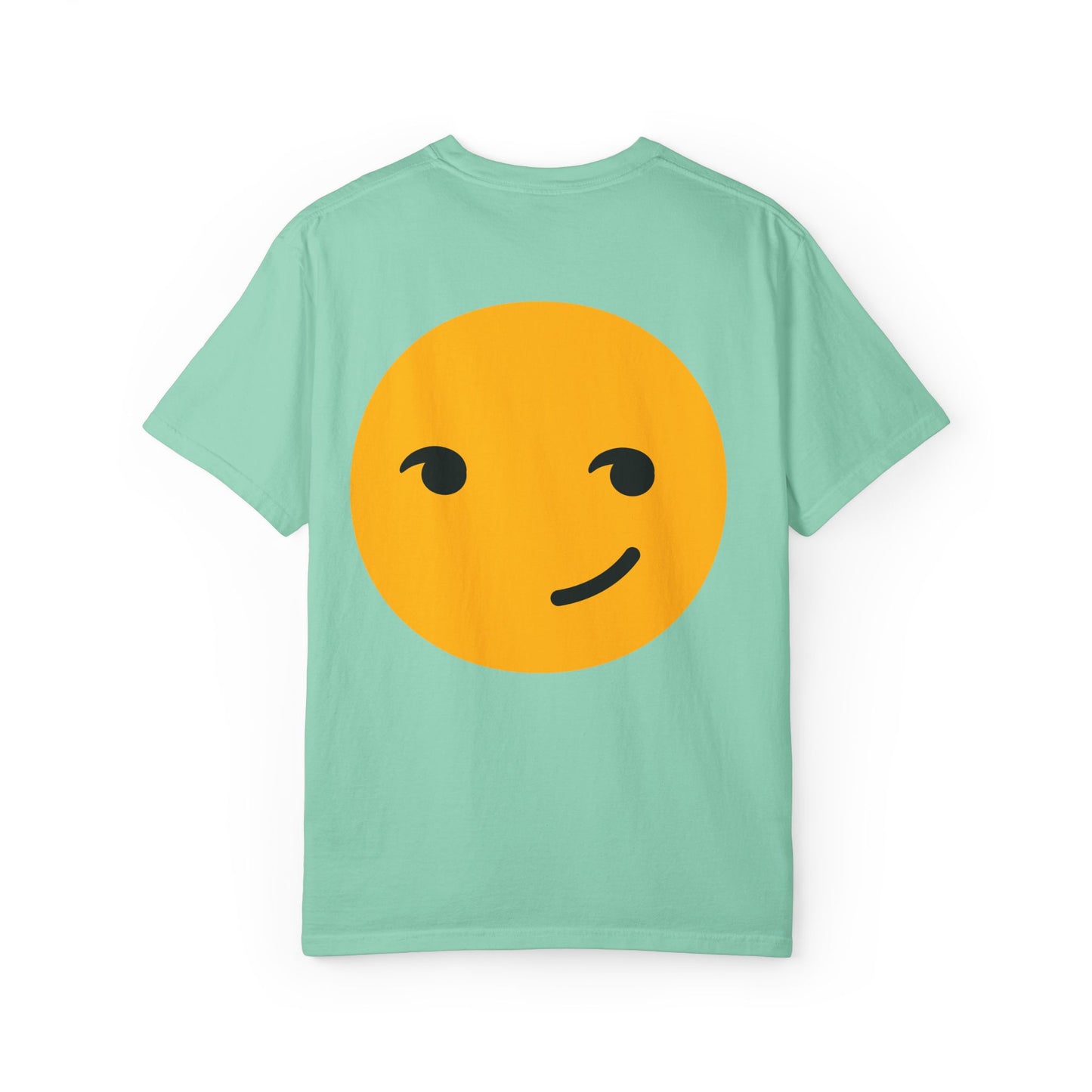 Smile Circle Unisex Garment-Dyed T-Shirt - Fun Casual Tee for Everyday Wear
