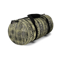 Stylish Python Print Duffel Bag - Trendy Gym & Travel Bag