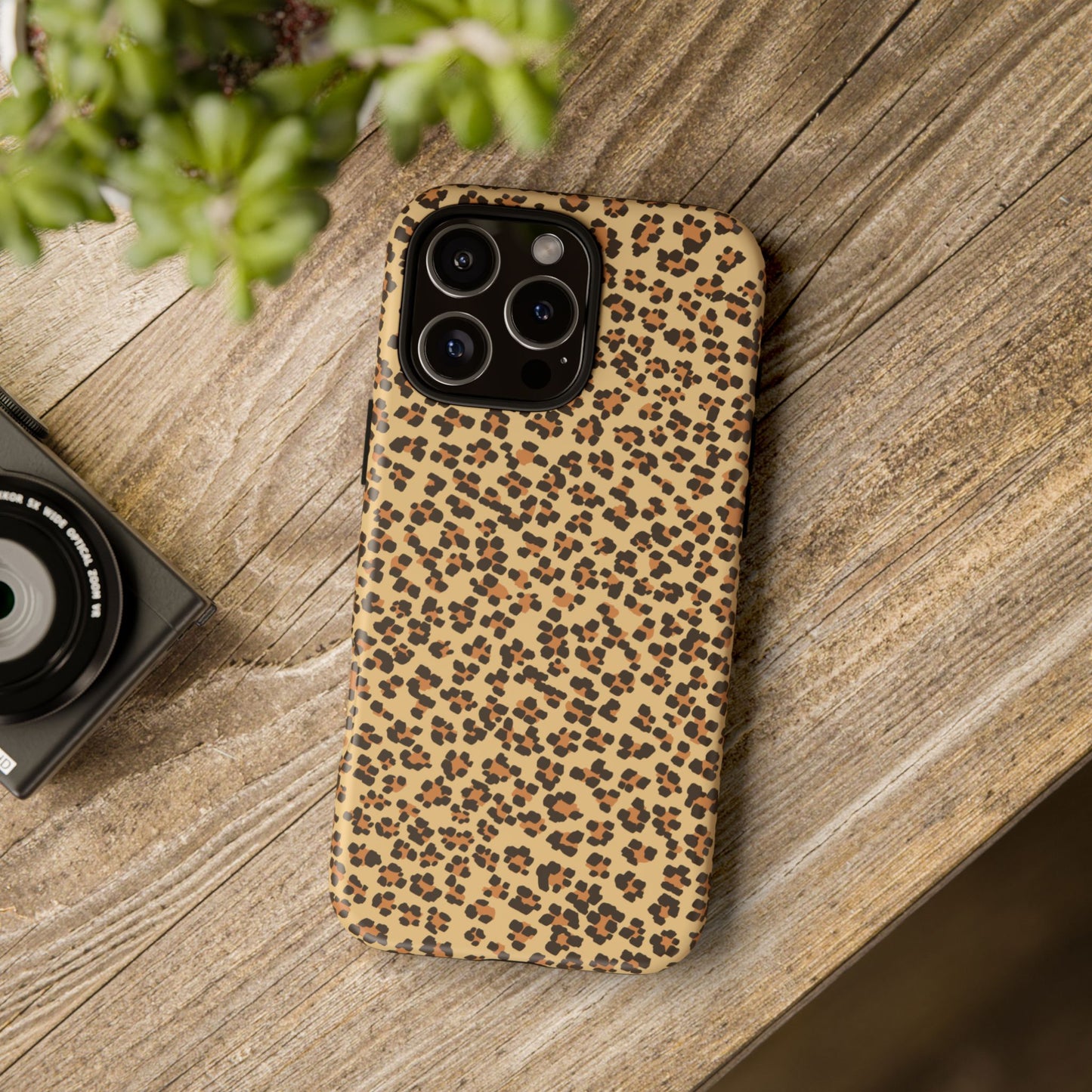 Wild Leopard Print Phone Case - Stylish & Durable Protection