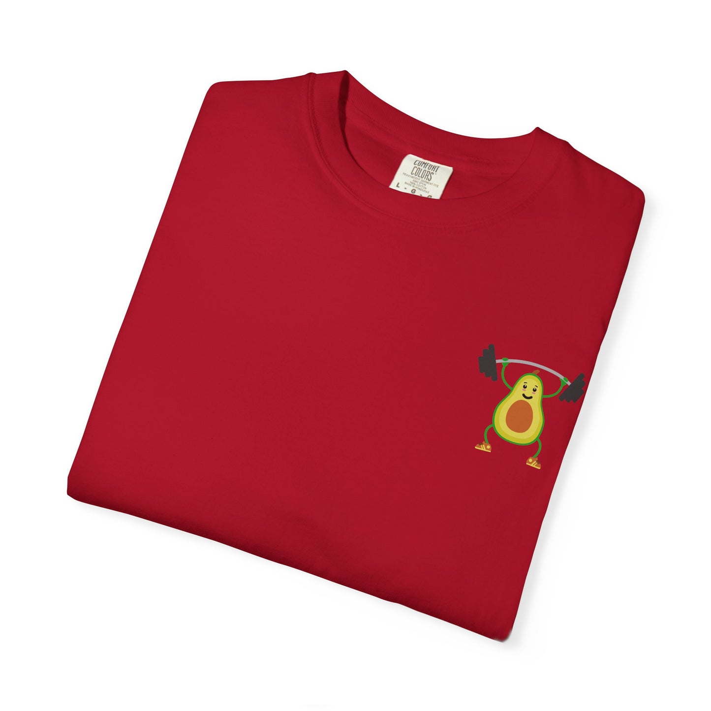Funny Avocado Workout Unisex T-Shirt - Perfect for Fitness Lovers & Healthy Eating Enthusiasts