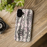 Stylish Snake Print Phone Case - Tough Protection for Trendsetters