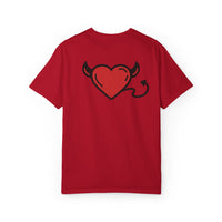 Devilish Love T-Shirt | Unisex Garment-Dyed Tee for Casual Style