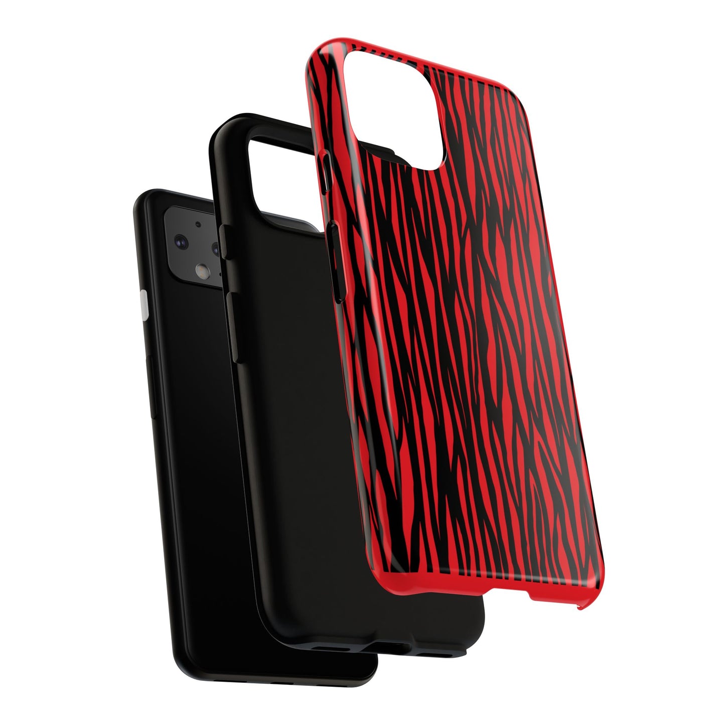 Bold Zebra Print Phone Case - Tough Protection for Trendsetters