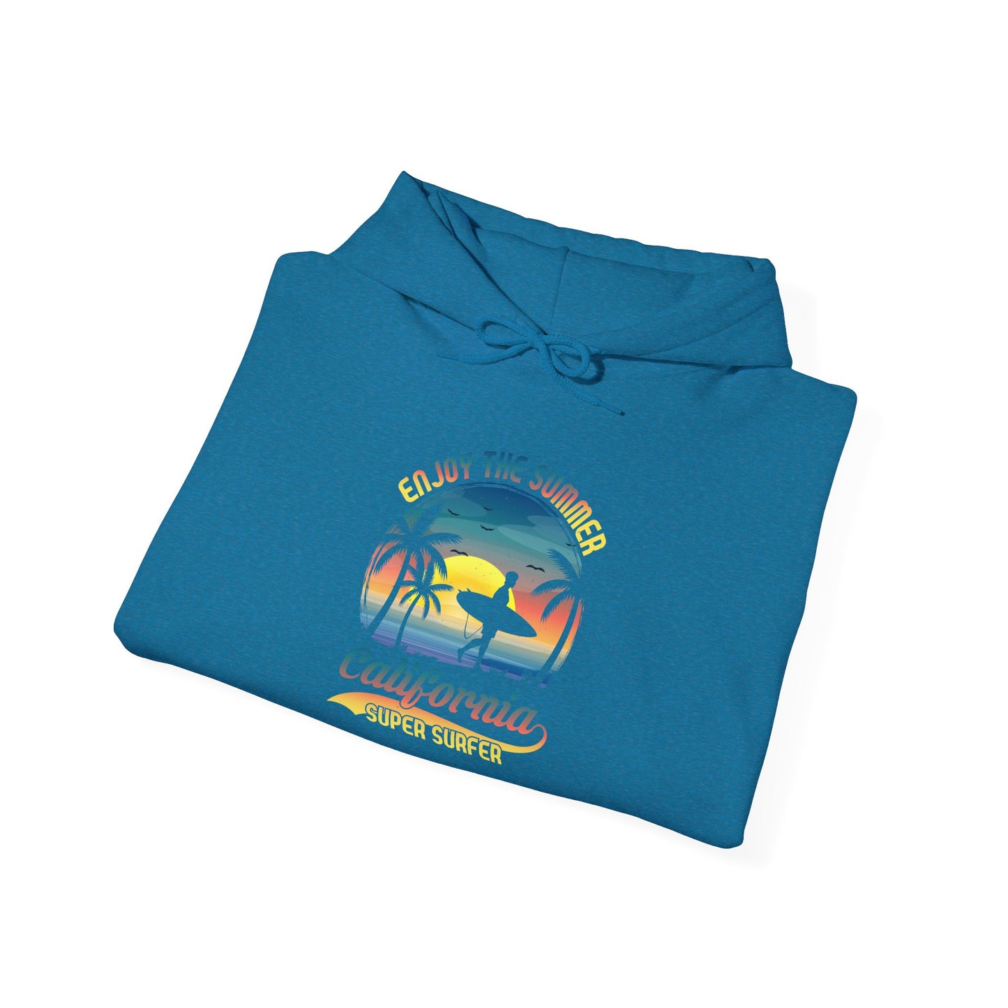 Unisex Heavy Blend™Hooded Sweatshirt California surfing is more than just a sport  it’s a lifestyle,a culture, vibe  🌊🏄‍♂️