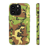 Camo Tough Phone Case - Durable Military Style Cover for Adventure Lovers