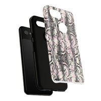Stylish Snake Print Phone Case – Trendy Design, Tough Protection  Make a bold fashion statement while keeping your phone safe with this sleek and durable snake print case.