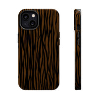 Stylish Magnetic Tough Phone Case - Bold Striped Design