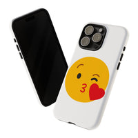 Cute Emoji Phone Case - Kissy Face Design for Stylish Protection