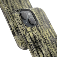 Stylish Snake Skin Magnetic Tough Case - Durable Protection for Your Phone