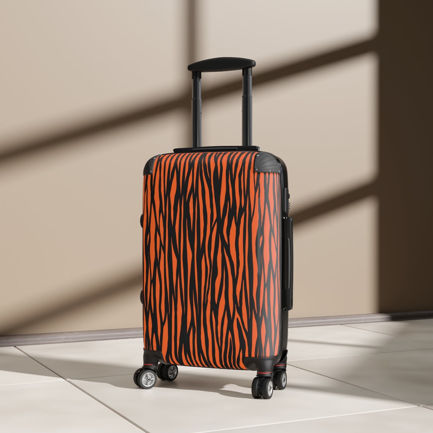 Wild Tiger Printed Suitcase for Adventurers