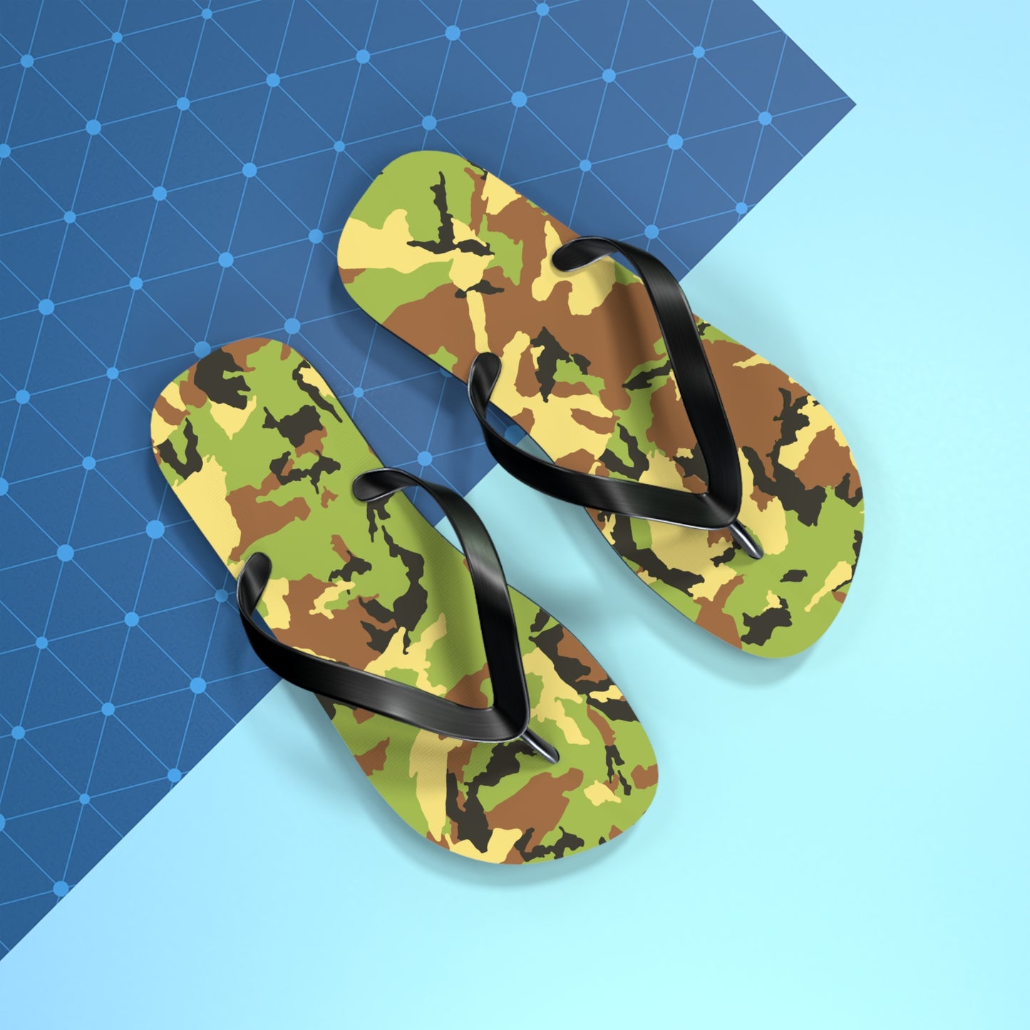Camouflage Flip Flops - Stylish Summer Sandals for Outdoor Adventure