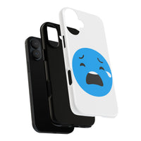 Funny Sad Face Phone Case - Tough and Stylish
