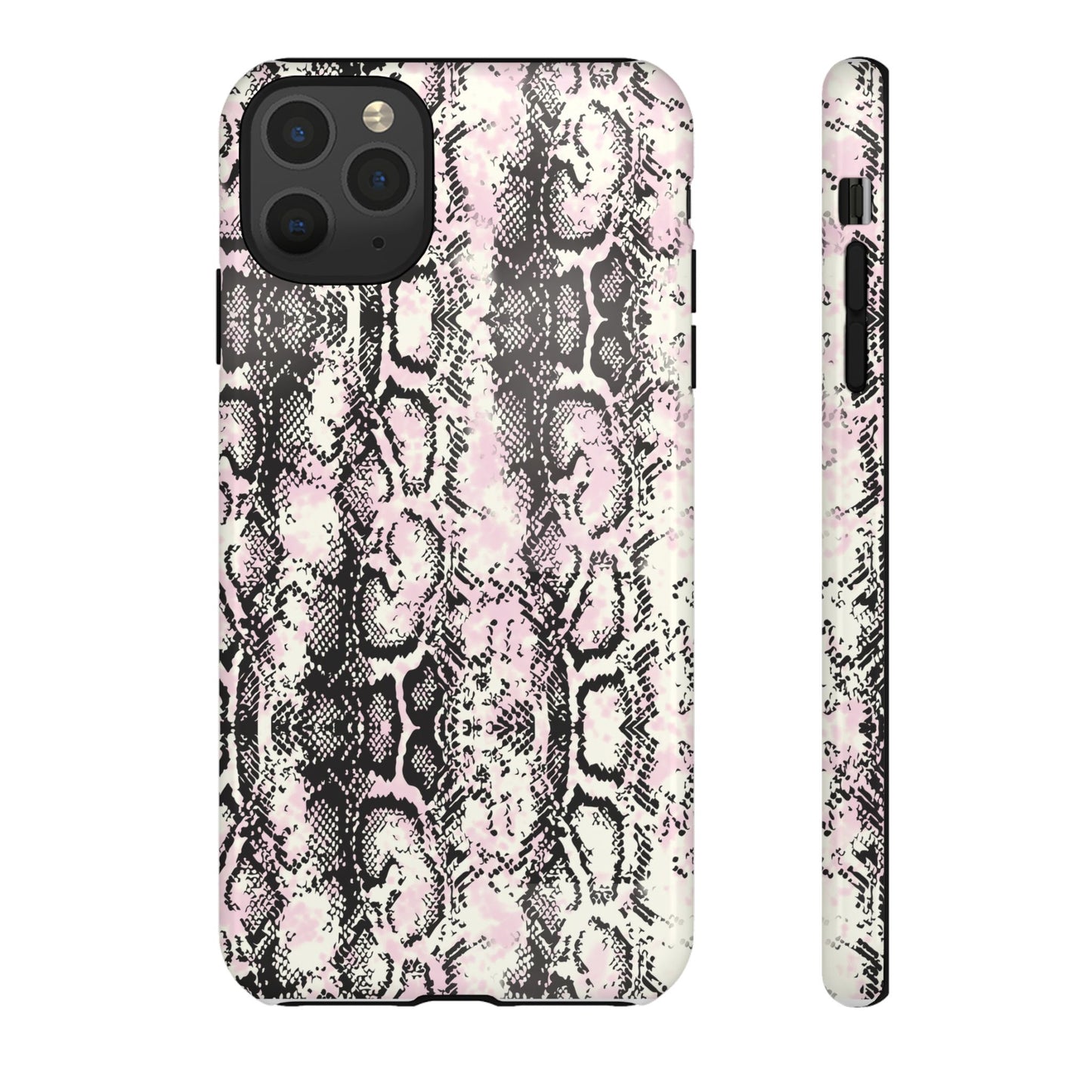 Stylish Snake Print Phone Case – Trendy Design, Tough Protection  Make a bold fashion statement while keeping your phone safe with this sleek and durable snake print case.
