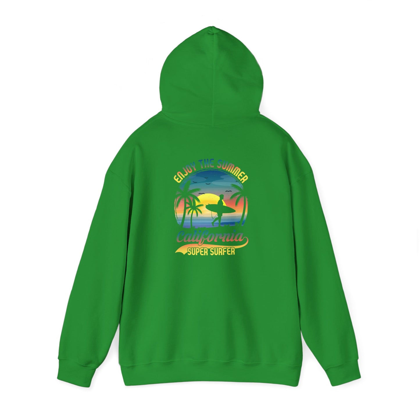 Unisex Heavy Blend™Hooded Sweatshirt California surfing is more than just a sport  it’s a lifestyle,a culture, vibe  🌊🏄‍♂️