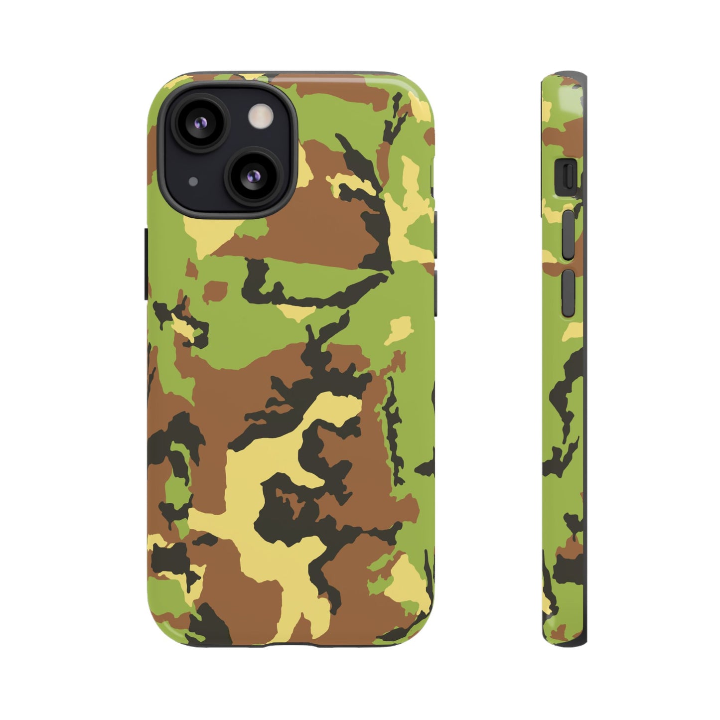 Camo Tough Phone Case - Durable Military Style Cover for Adventure Lovers