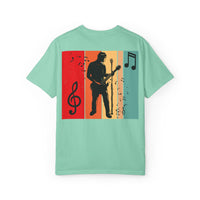 Music Lover T-Shirt, Retro Band Tee, Unisex Music T-Shirt, Guitarist Gift, Music Festival Shirt, Casual Concert Attire