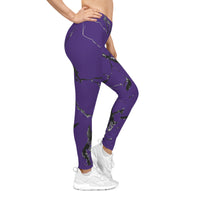 Stylish Women's Leggings - AOP, Colorful Activewear, Casual Fitness Tights, Trendy Workout Pants, Vibrant Yoga Leggings, Everyday