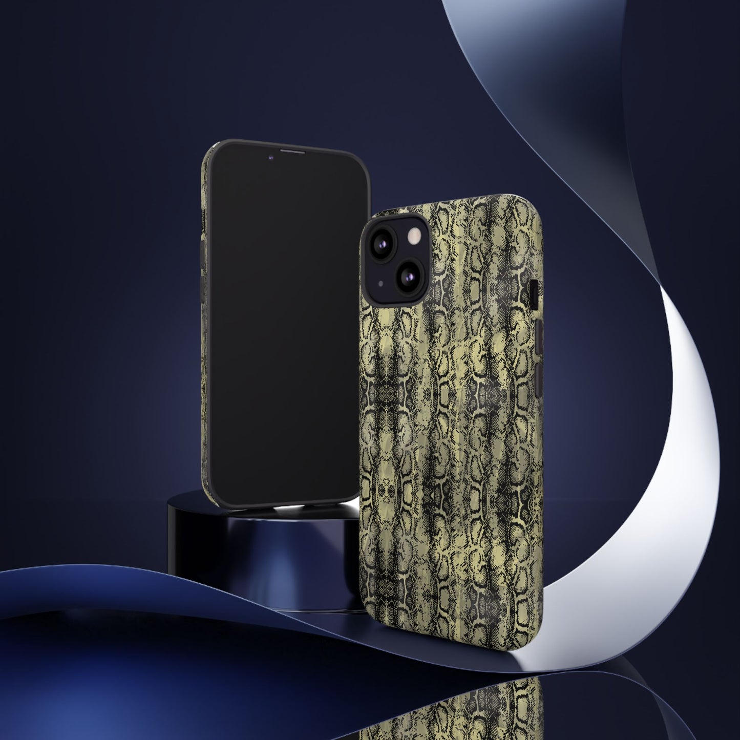 Snake Pattern Phone Case – Tough & Stylish Protection for Your Device  Show off your wild side while keeping your phone protected with this sleek snake pattern case—designed for both fashion and function.