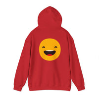 Happy Emoji Unisex Hoodie - Cozy Sweatshirt with Smiley Face Design