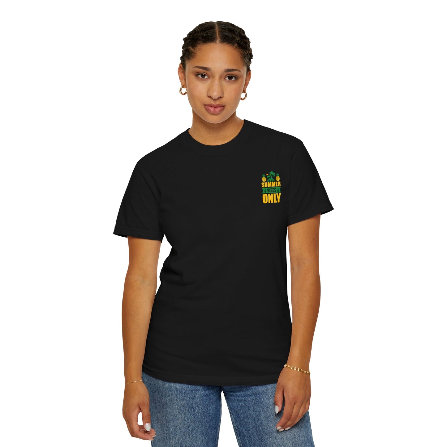 Summer Vibes Unisex T-Shirt - Retro Tropical Design