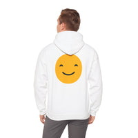 Smiley Face Unisex Hoodie - Happy Vibe Sweatshirt