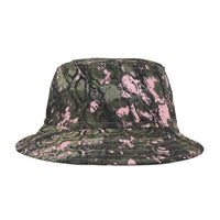 Camo Pink Bucket Hat - Stylish Summer Accessory for Outdoor Adventures